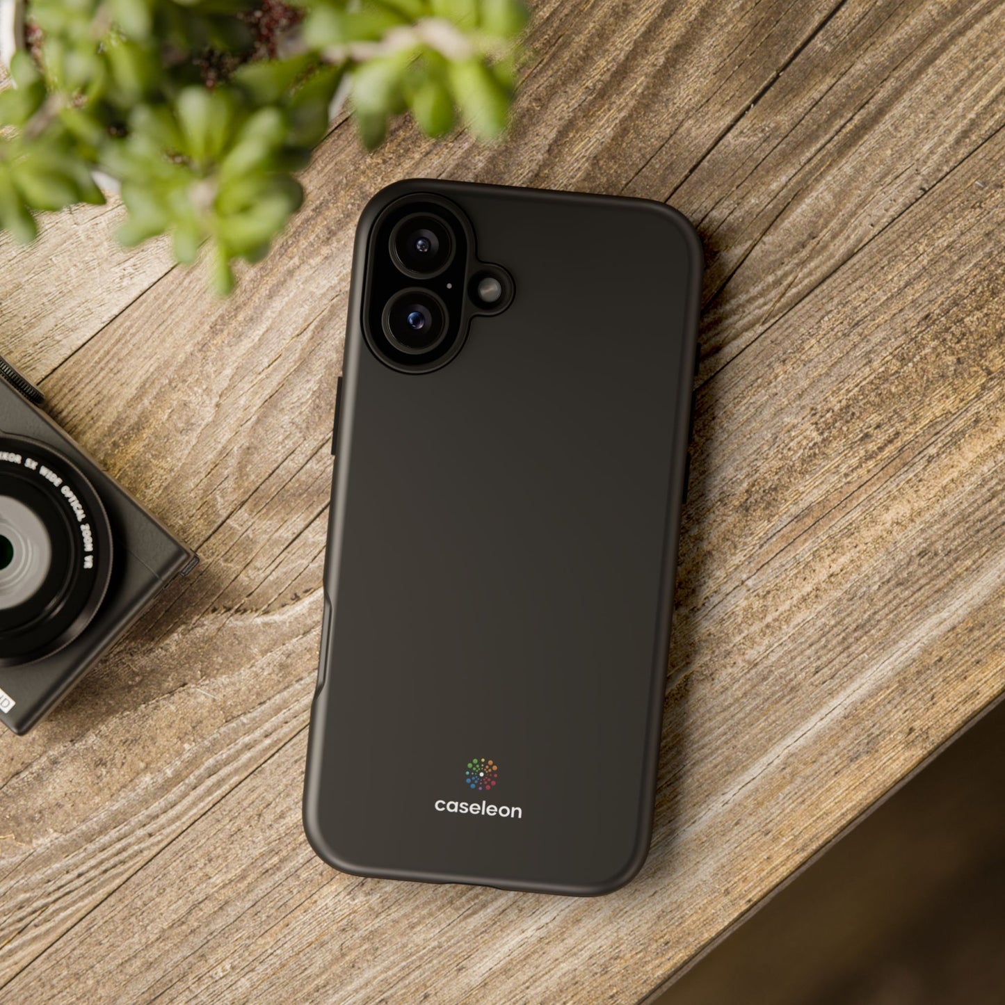 Onyx Black - Tough Case - Caseleon