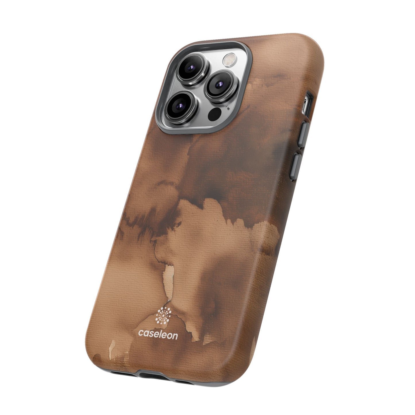 Abstract Brown – Tough Case - Caseleon