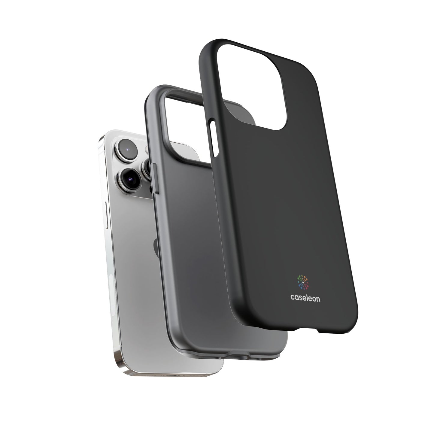 Onyx Black - Tough Case - Caseleon