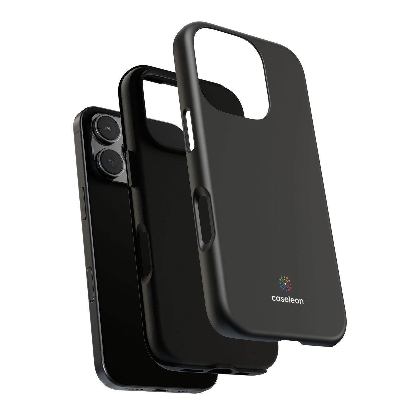 Onyx Black - Tough Case - Caseleon