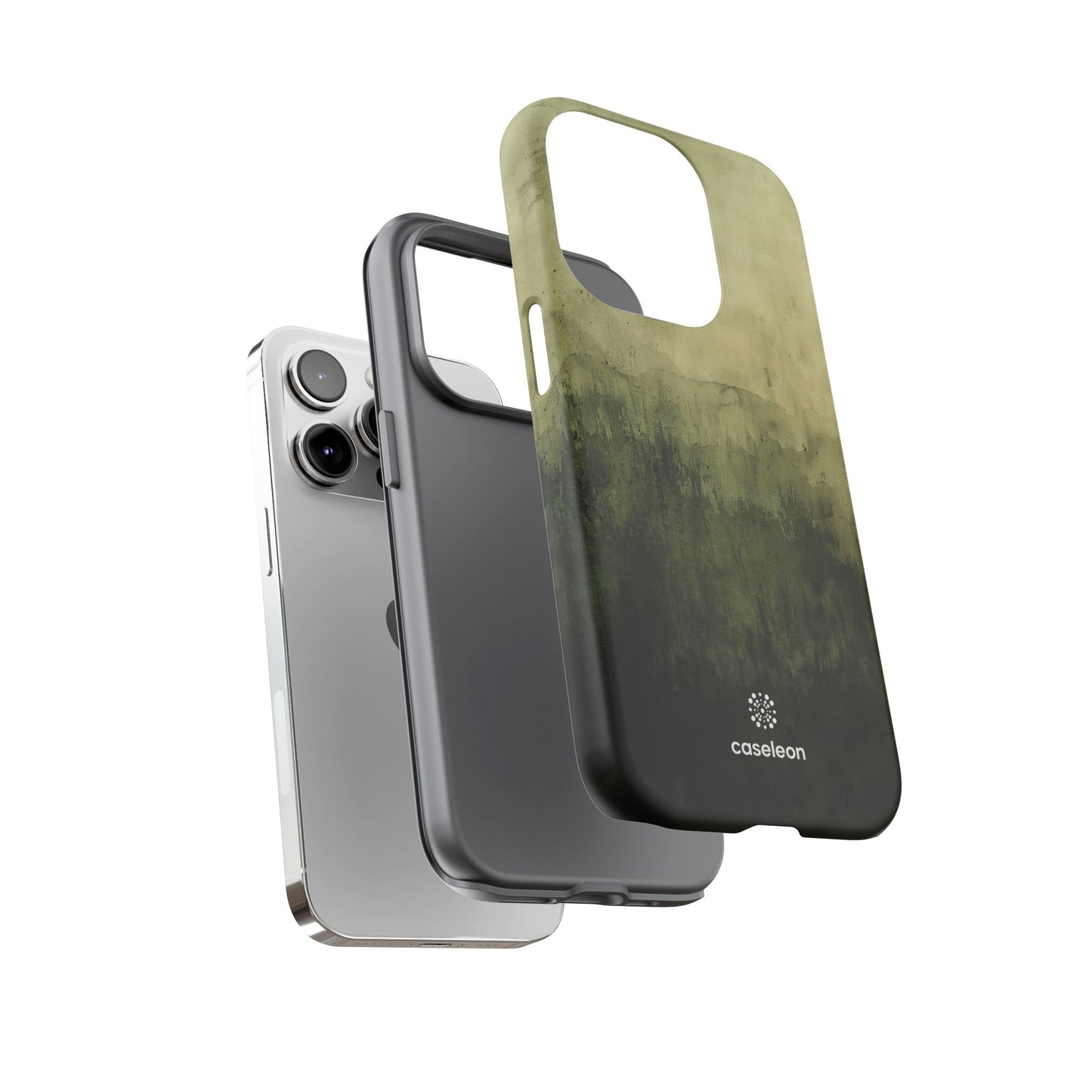 Abstract Green Design – Tough Case - Caseleon
