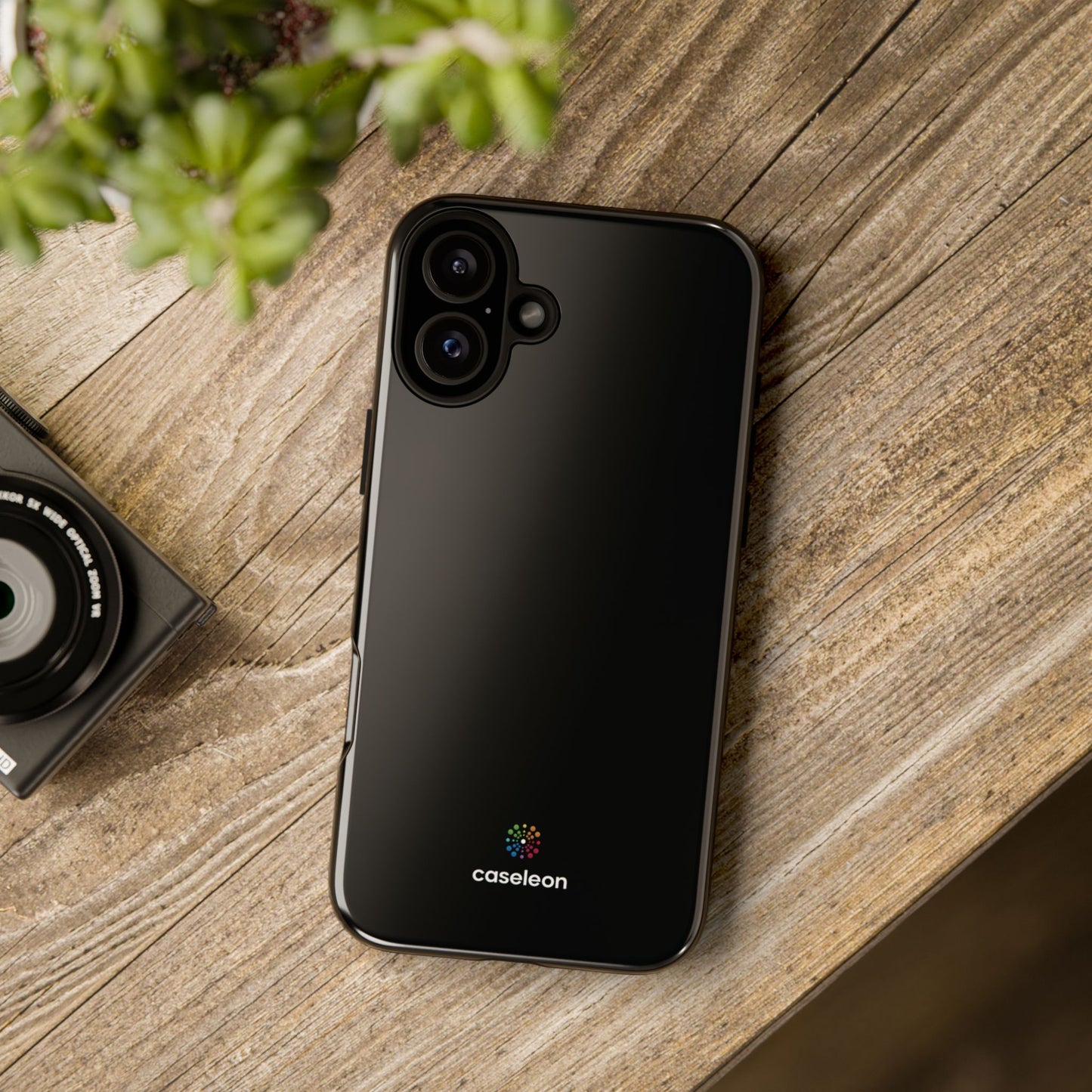 Onyx Black - Tough Case - Caseleon