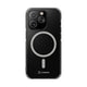 Magnetic Clear Case - White Logo - Caseleon