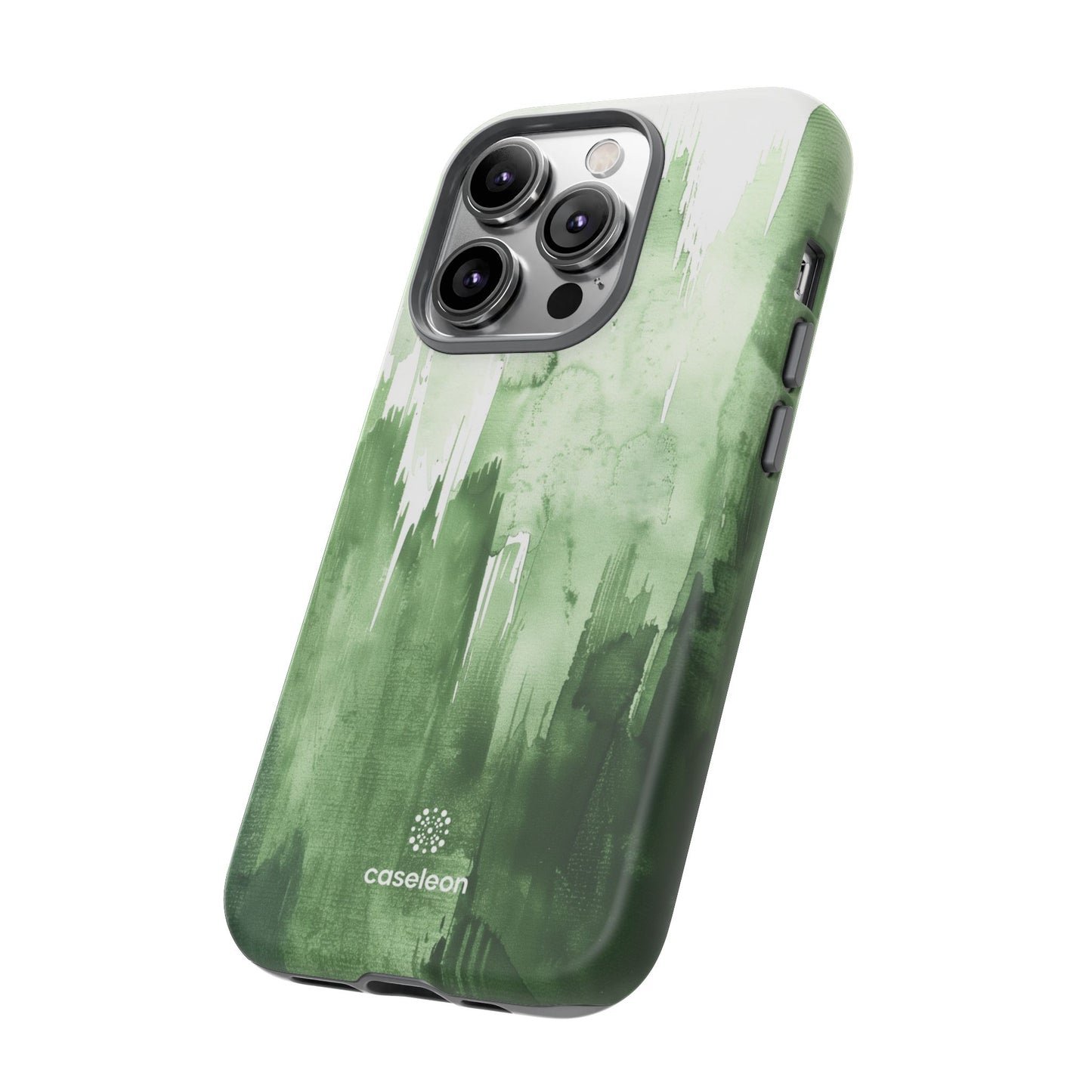 Green Watercolor – Tough Case - Caseleon