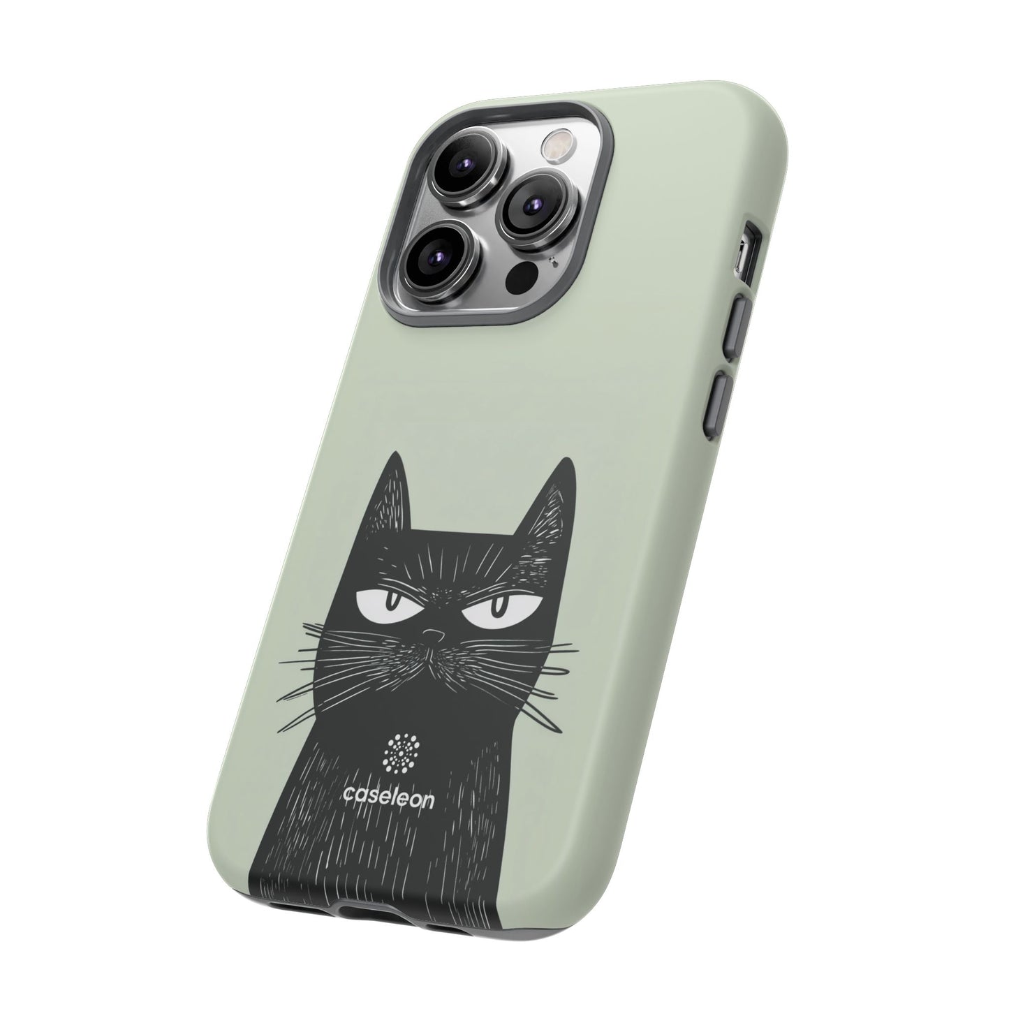 Whimsical Black Cat - Tough Case - Caseleon