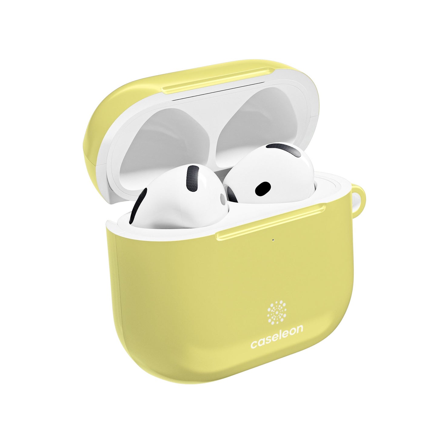 Bright Yellow AirPod Cases | Stylish Wireless Earbud Protectors, Gift for Music Lovers, Unique Accessories for Everyday Use - Caseleon