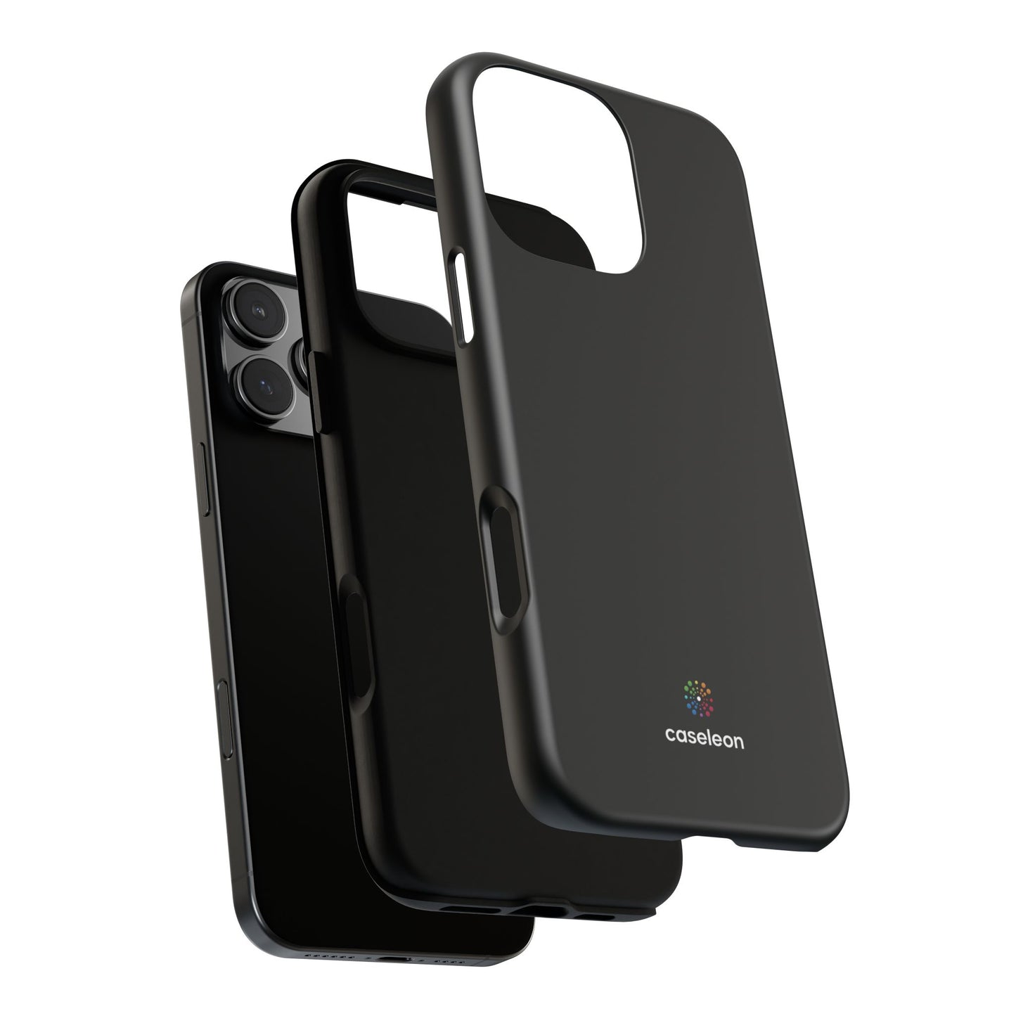 Onyx Black - Tough Case - Caseleon