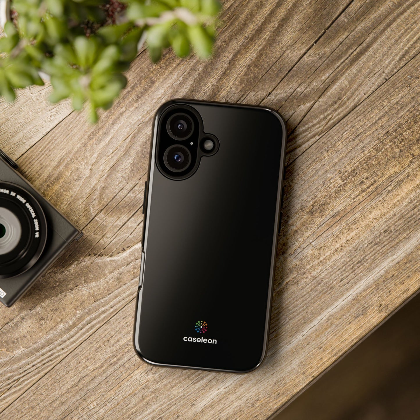 Onyx Black - Tough Case - Caseleon