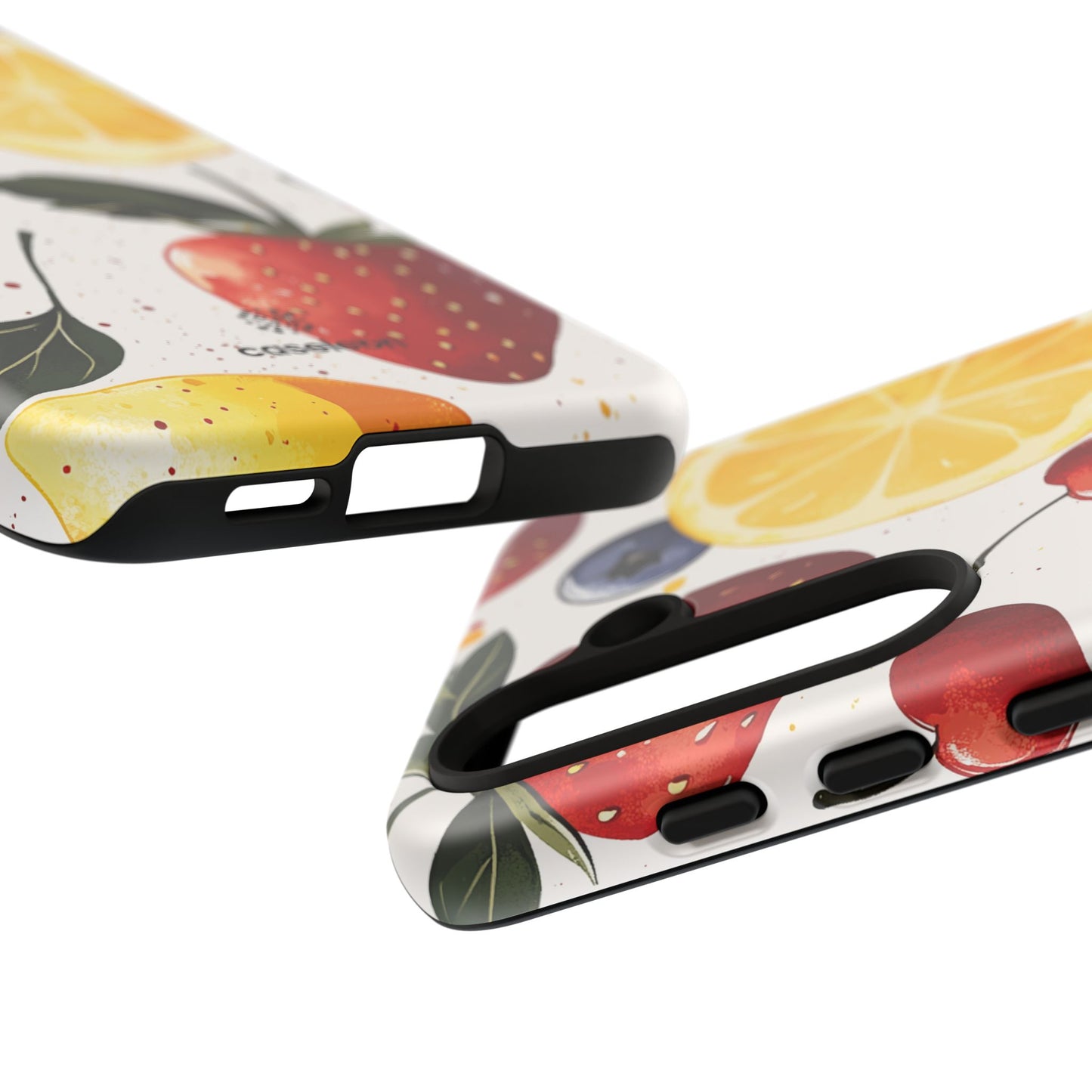 Fruit Pattern Tough Phone Case - Bright & Colorful Design