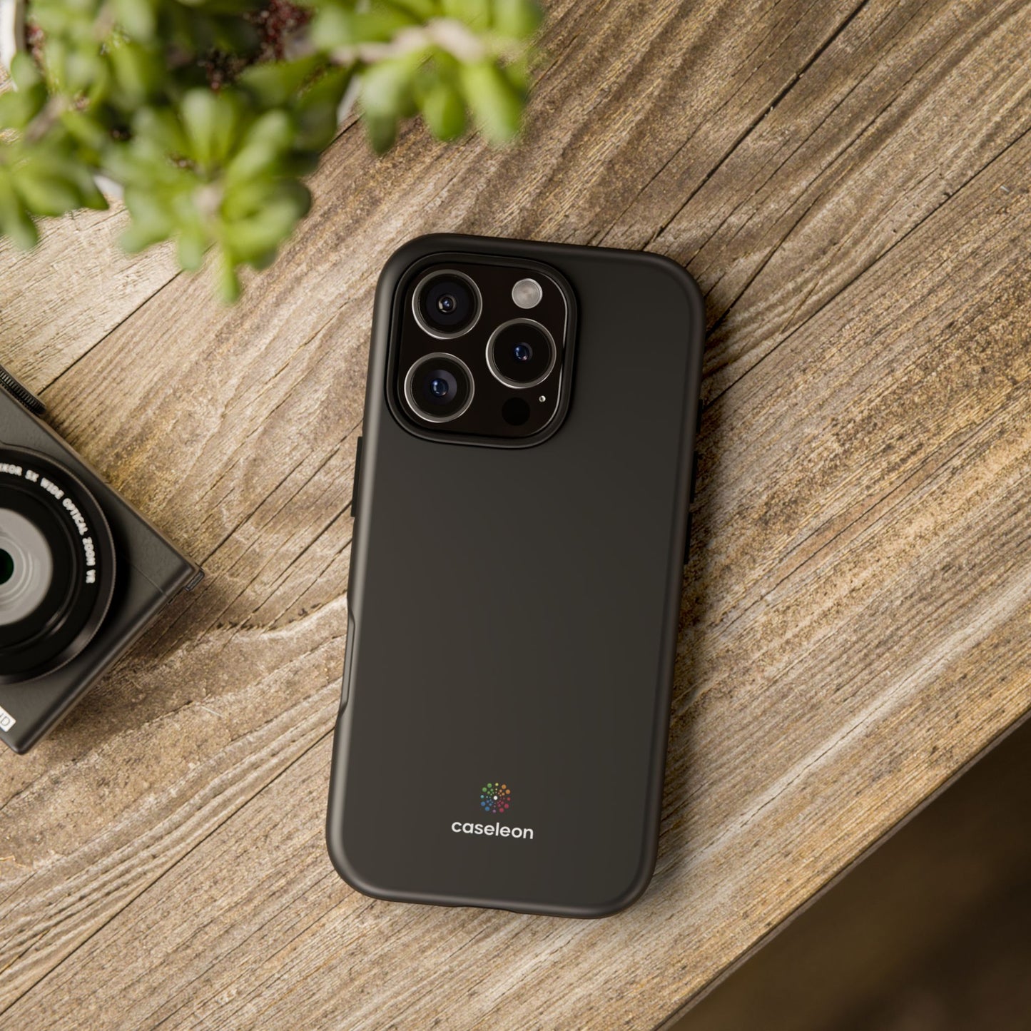 Onyx Black - Tough Case - Caseleon