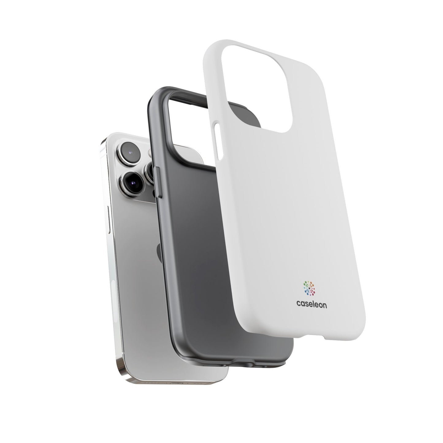 Pure White - Tough Case - Caseleon