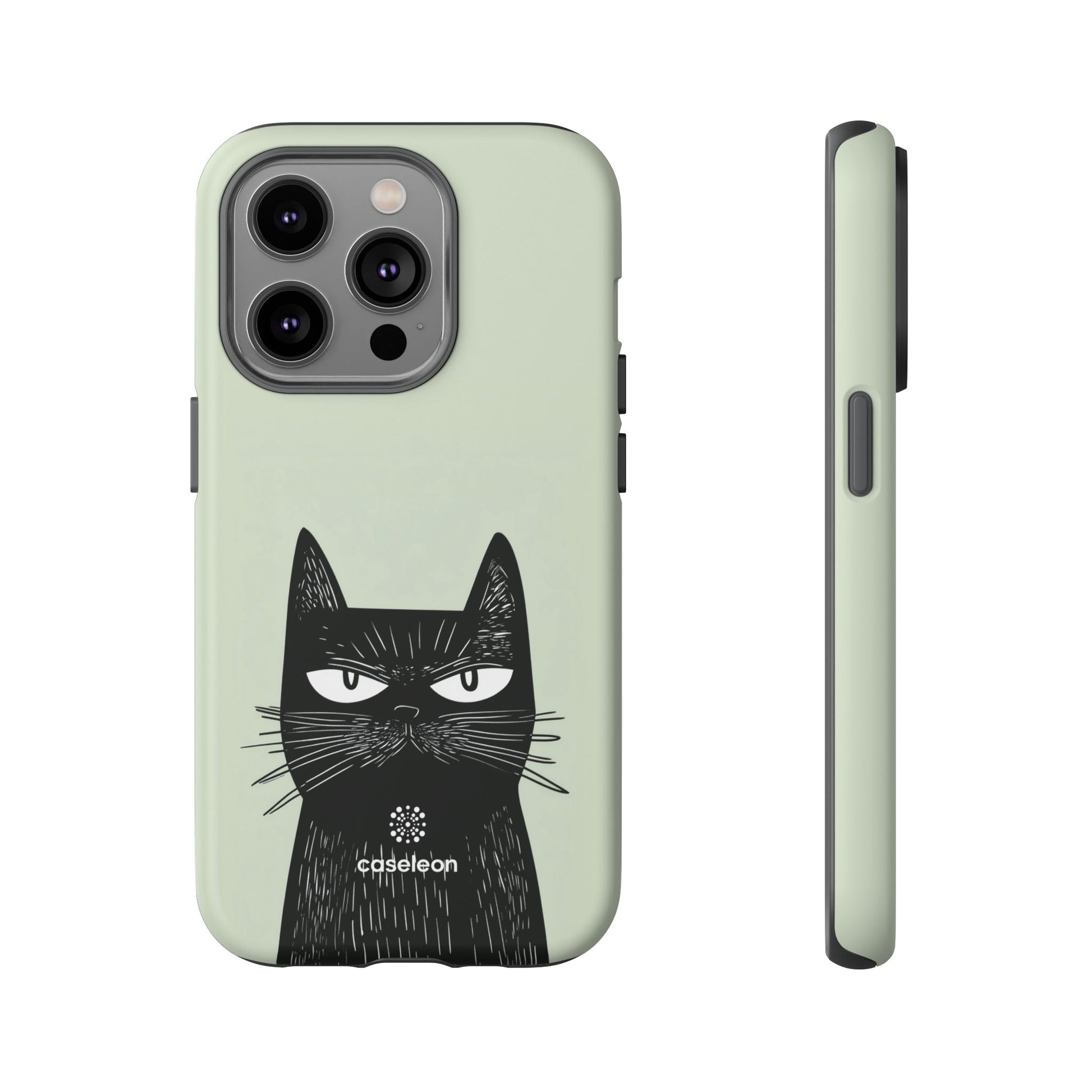 Whimsical Black Cat - Tough Case - Caseleon