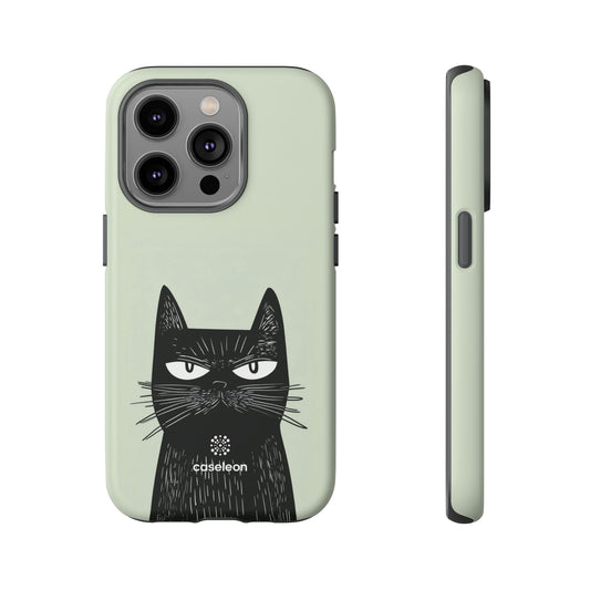 Whimsical Black Cat - Tough Case - Caseleon