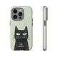 Whimsical Black Cat Phone Case - Tough & Stylish Protection