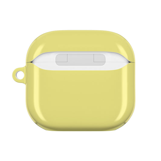 Bright Yellow AirPod Cases | Stylish Wireless Earbud Protectors, Gift for Music Lovers, Unique Accessories for Everyday Use - Caseleon