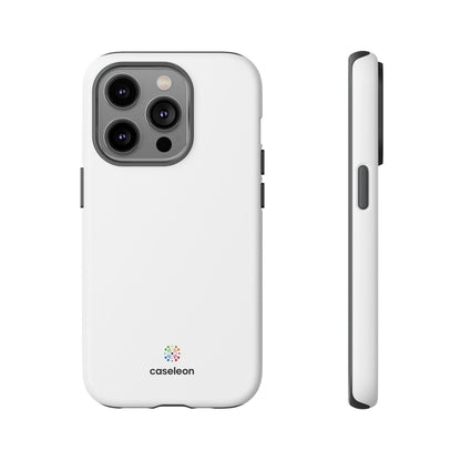 Pure White - Tough Case - Caseleon