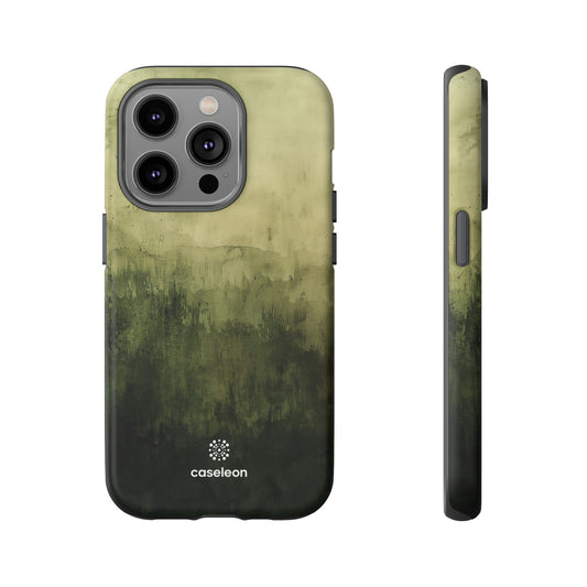 Abstract Green Design – Tough Case - Caseleon