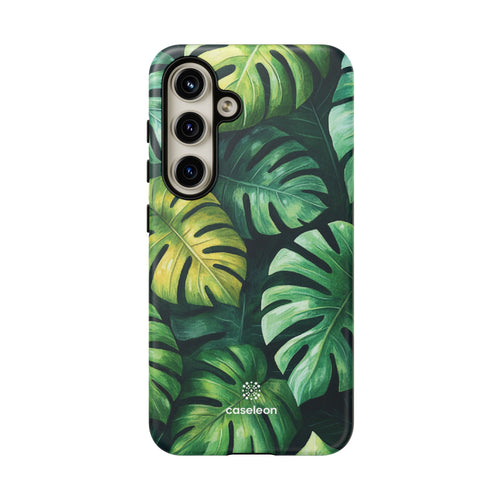 Tropical Leaf Phone Case - Tough & Stylish Protection for Nature Lovers