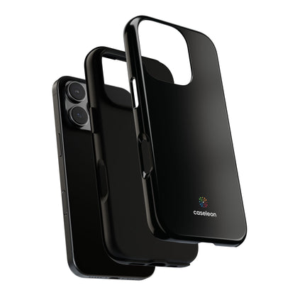 Onyx Black - Tough Case - Caseleon