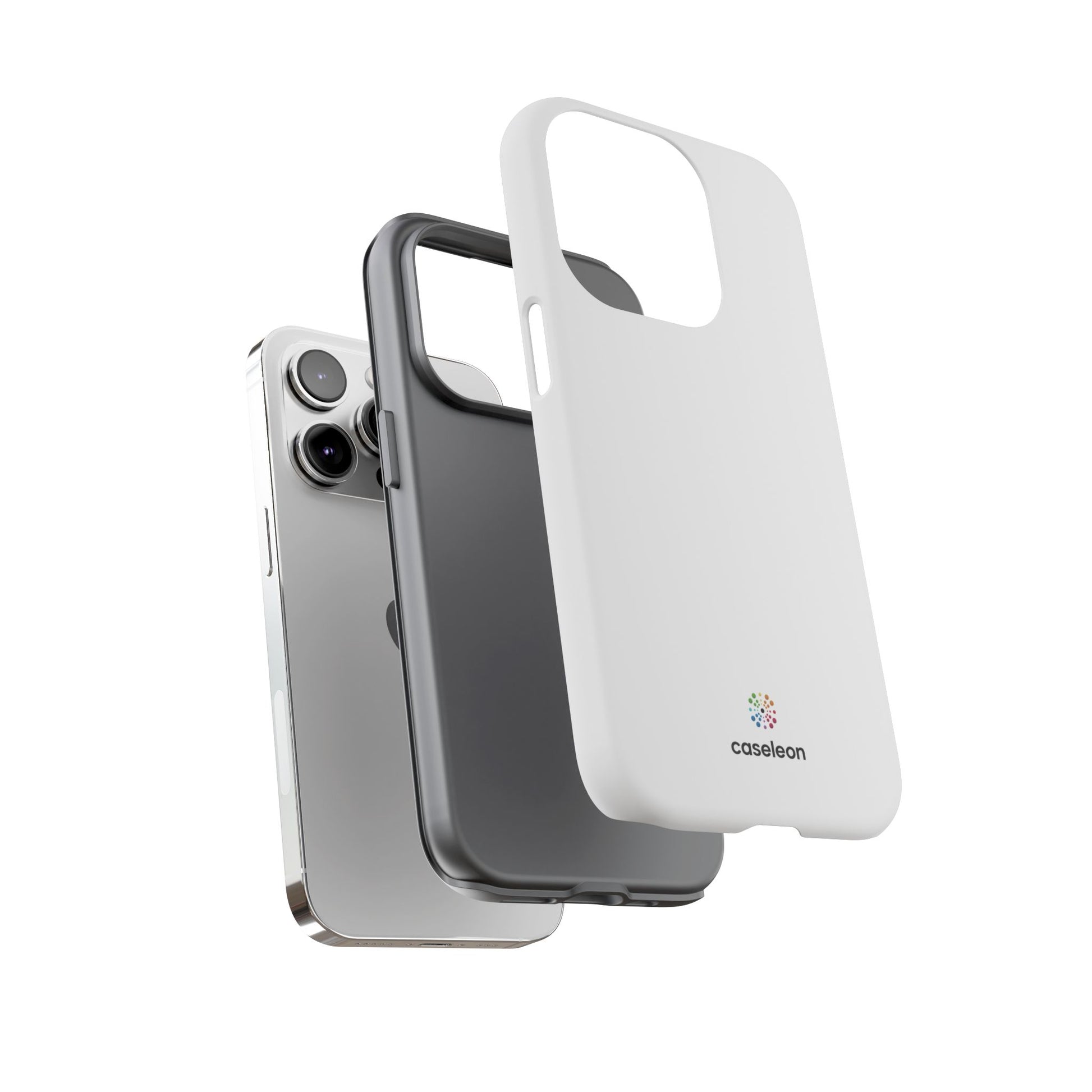 Pure White - Tough Case - Caseleon