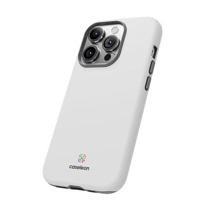 Pure White - Tough Case - Caseleon